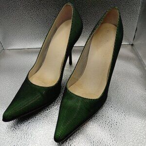 Steve Madden Elegant Green Heels Women's Size 6.5